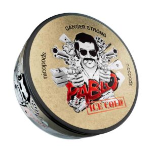 Pablo Ice Cold 24mg tobacco-free nicotine pouches in Australia with ice cold flavour and 24mg strength