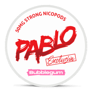 Pablo Exclusive Bubblegum 30mg tobacco-free nicotine pouches in Australia with exclusive bubblegum flavour and 30mg strength