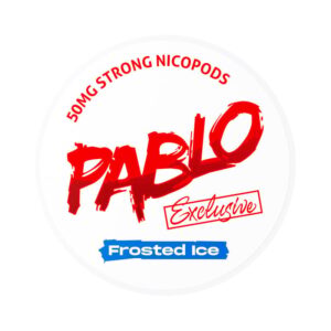 Pablo Exclusive Frosted Ice 30mg tobacco-free nicotine pouches in Australia with exclusive frosted ice flavour and 30mg strength