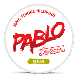 Pablo Exclusive Kiwi 30mg tobacco-free nicotine pouches in Australia with exclusive kiwi flavour and 30mg strength