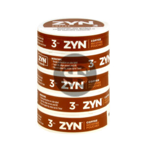 ZYN Coffee 3mg tobacco-free nicotine pouches in Australia with coffee flavour and 3mg strength