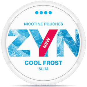 ZYN Cool Frost 11mg tobacco-free nicotine pouches in Australia with cool frost flavour and 11mg strength