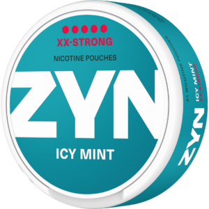 ZYN Icy Mint 11mg tobacco-free nicotine pouches in Australia with icy mint flavour and 11mg strength